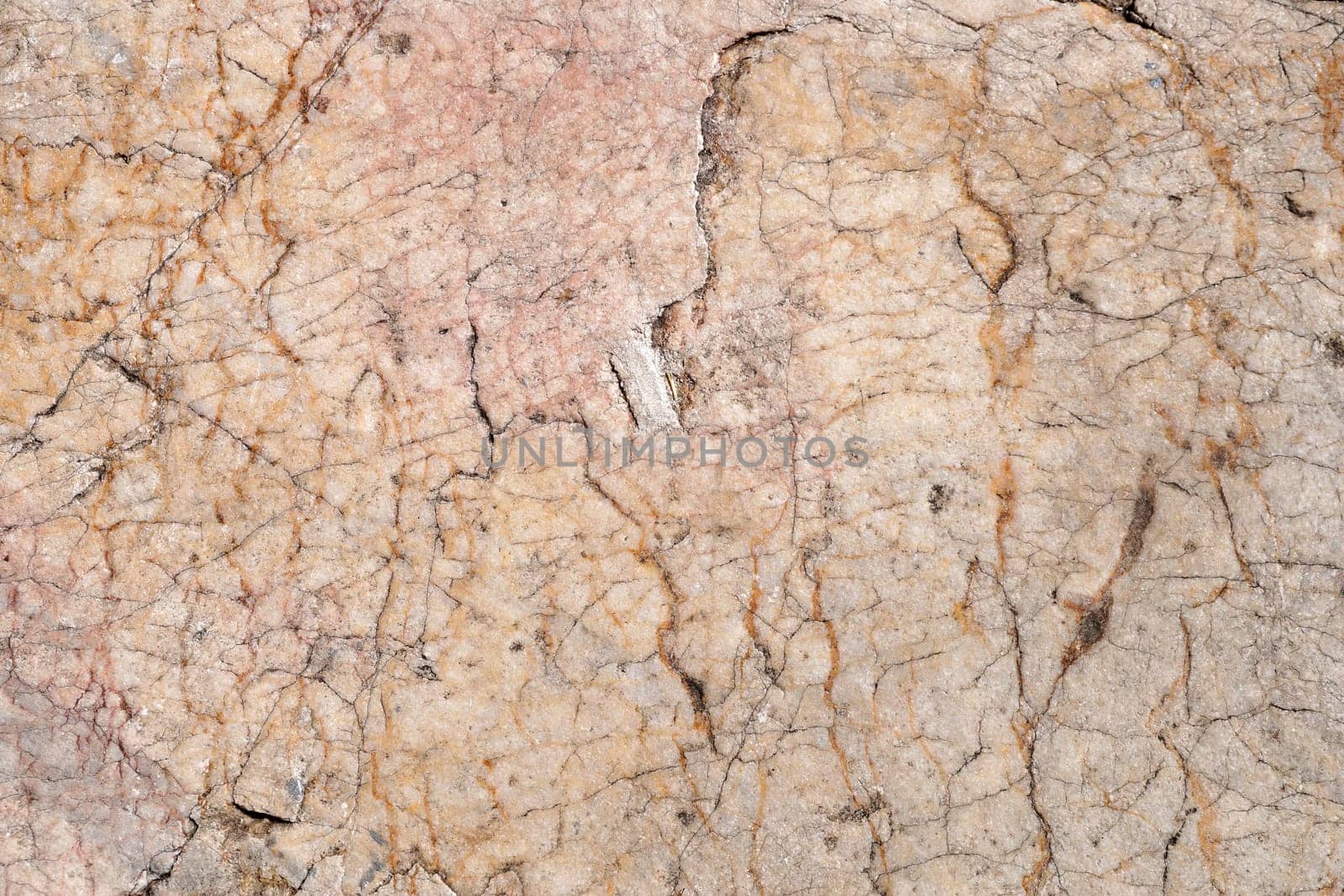 beige marble texture closeup for natural stone background by Annado