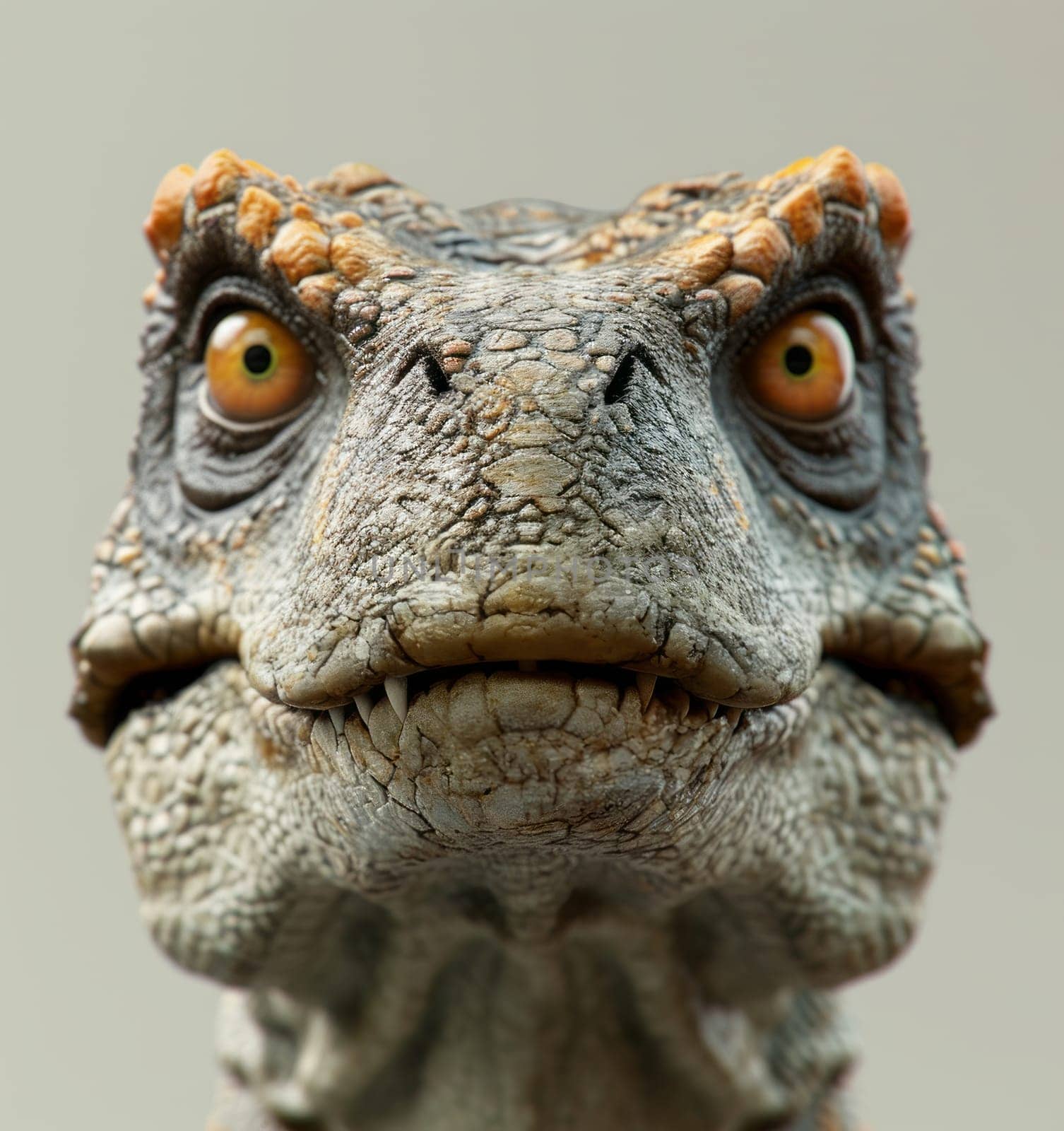 a close up of a dinosaur with big ears in 3k