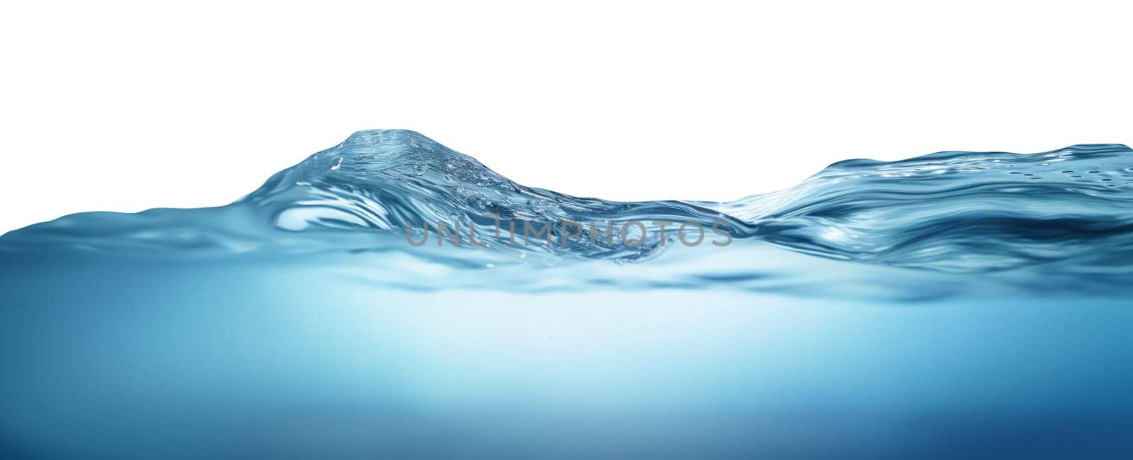 splashes of blue water with alpha channel by studiodav