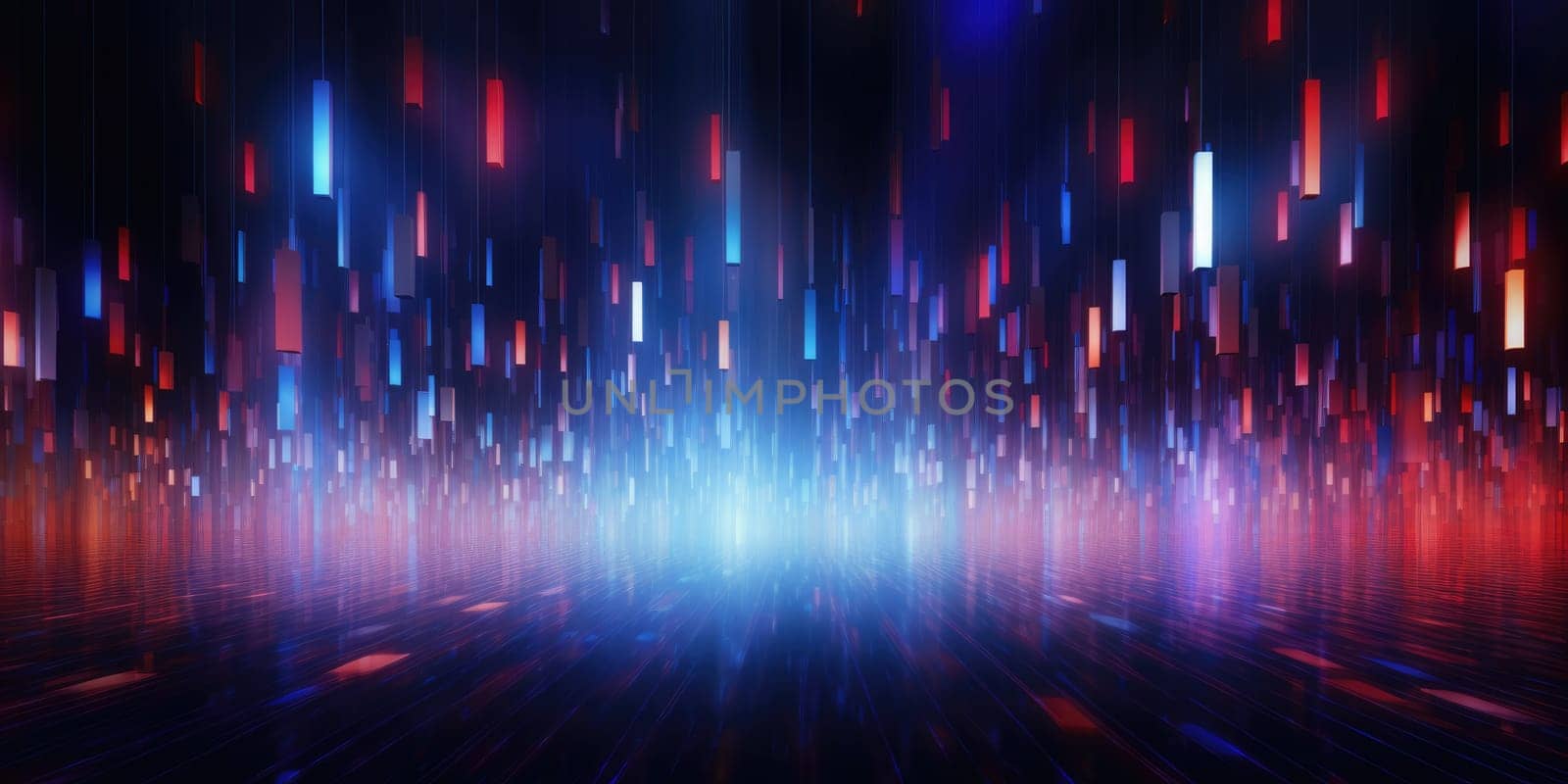 abstract light technology background glows in the dark of comeliness