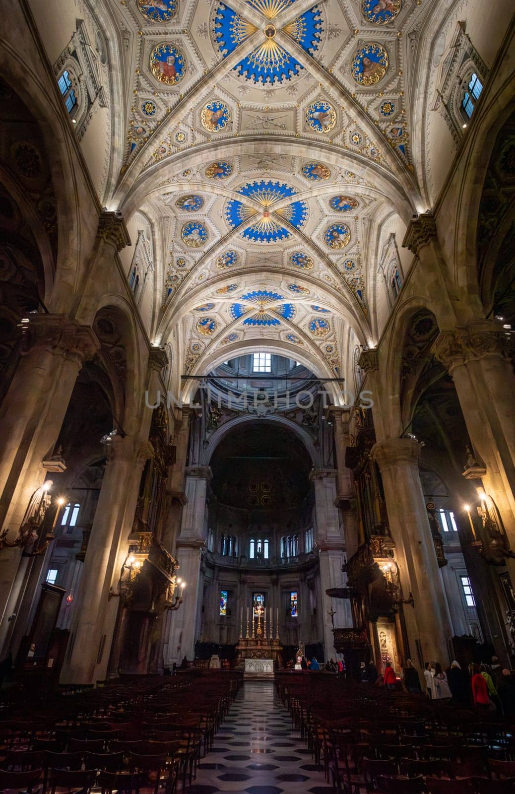 COMO, ITALY - OCTOBER 05, 2023 - Cathedral Santa Maria Assunta in Como by imagoDens