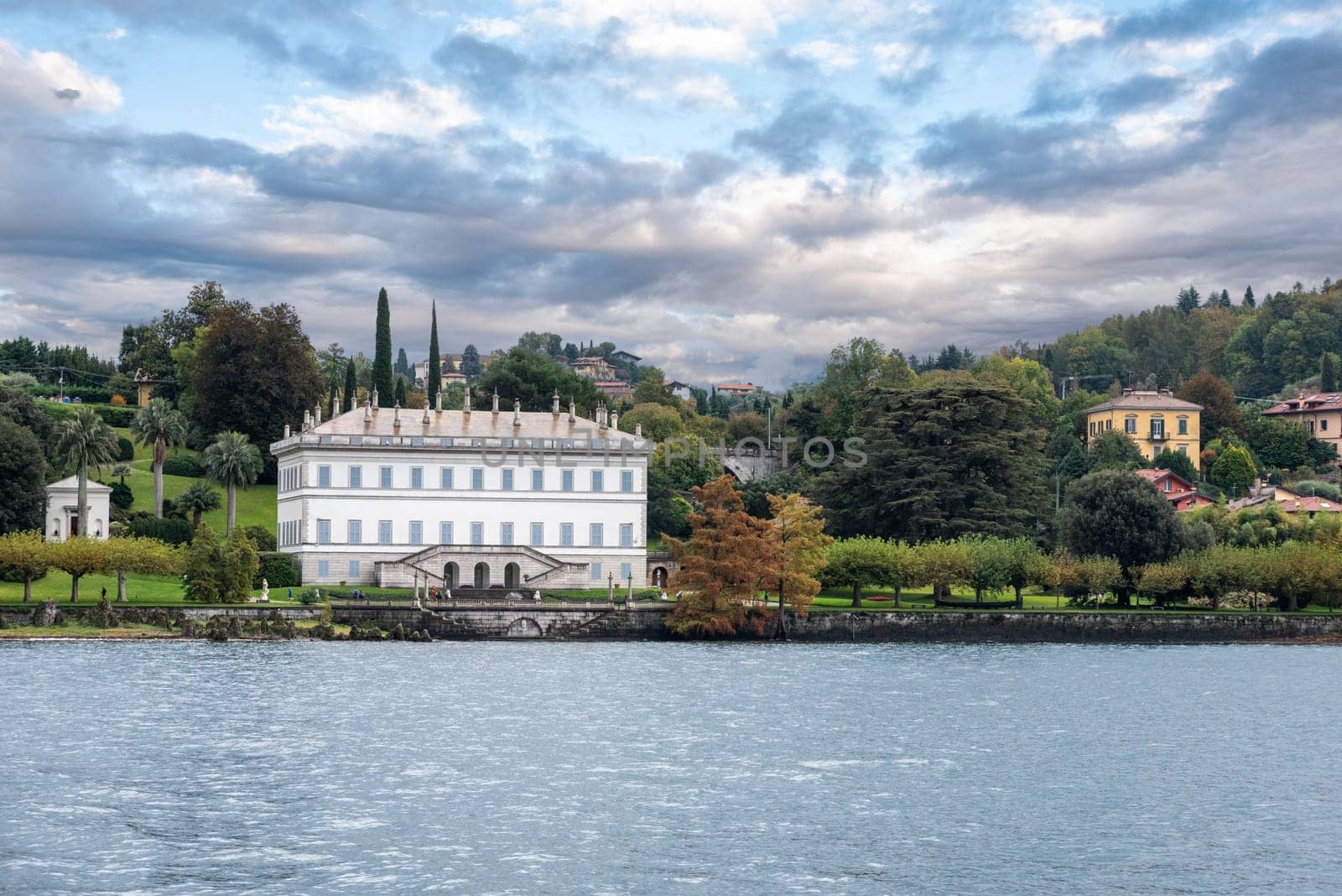 BELLAGIO, ITALY - OCTOBER 02,2023 - Villa Melzi d Eril in Bellagio at lake Como by imagoDens