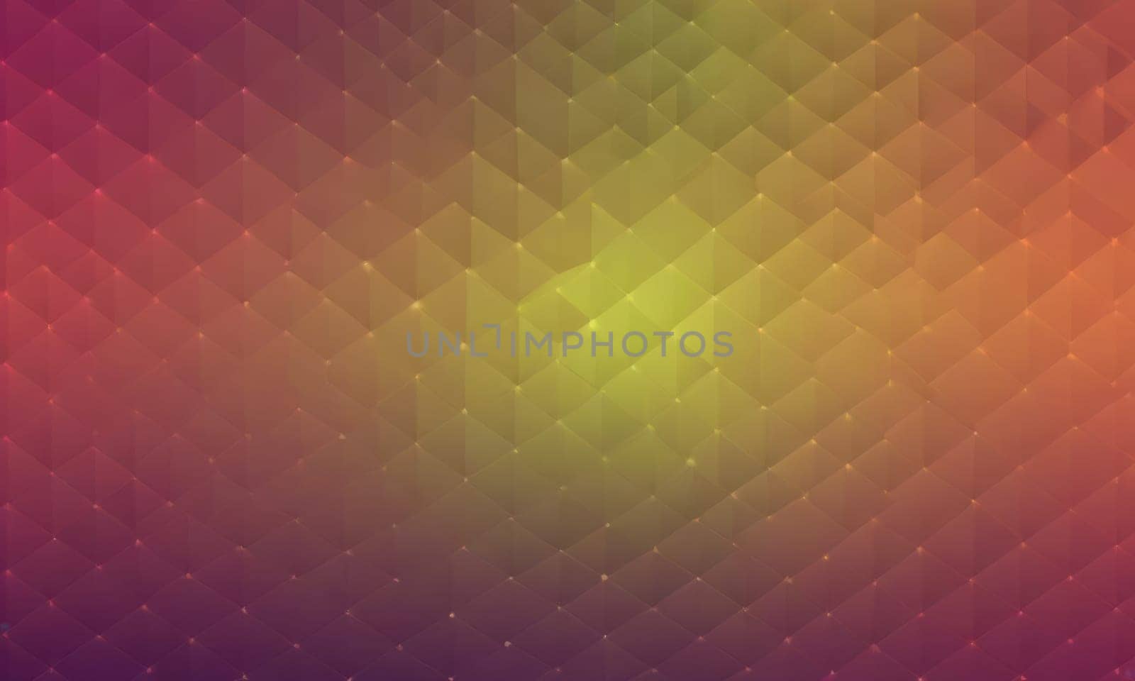 A gradient wallpaper with Diamond shapes using olive and dark magenta gradient colors. Generative AI.