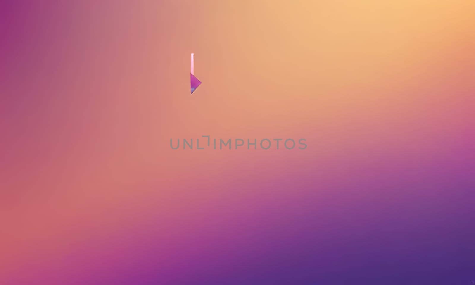 A gradient wallpaper with Arrow shapes using purple and burlywood gradient colors. Generative AI.