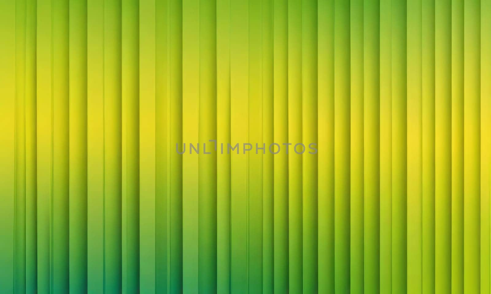 A gradient wallpaper with Serrated shapes using yellow and spring green gradient colors. Generative AI.