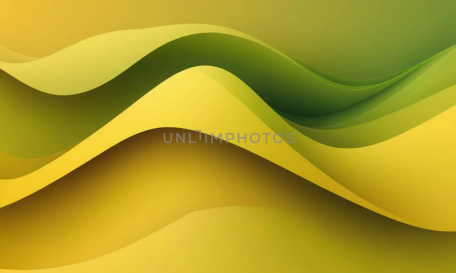 Warped Shapes in Yellow Olive by nkotlyar