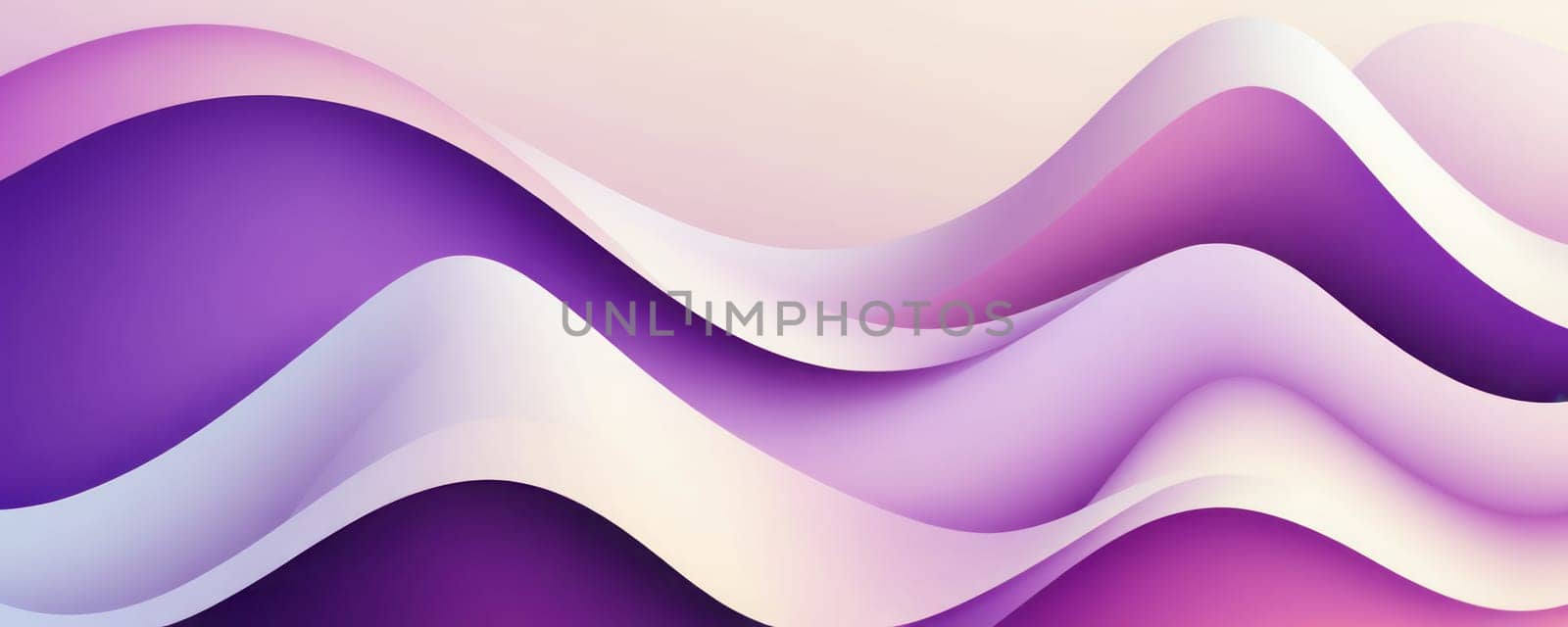 Distorted Shapes in White and Purple by nkotlyar