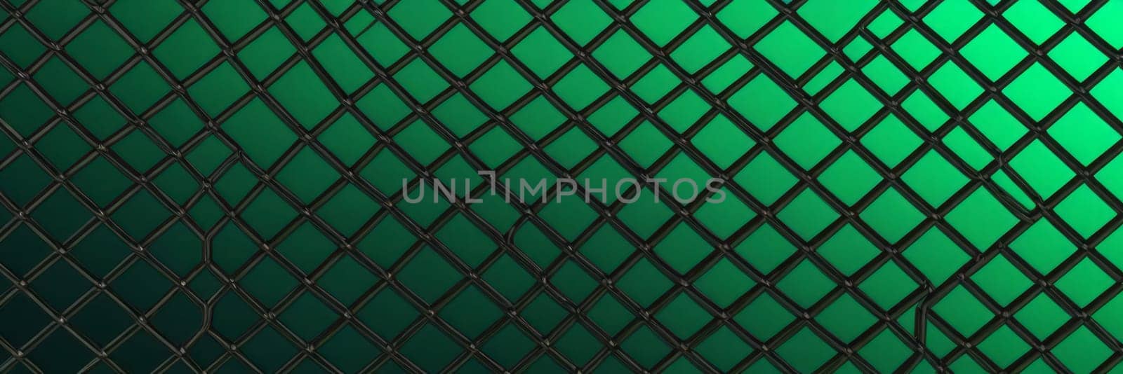 Lattice Shapes in Black and Forest green by nkotlyar