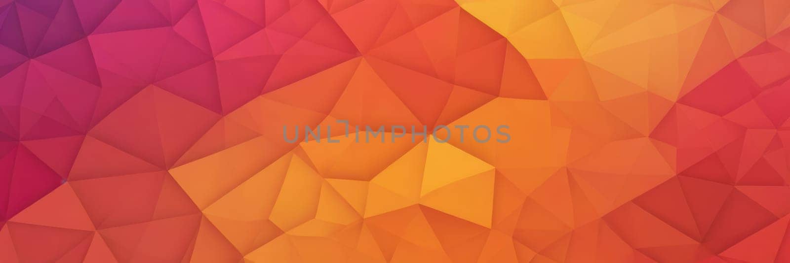 A gradient wallpaper with Tessellated shapes using orange and mistyrose gradient colors. Generative AI.