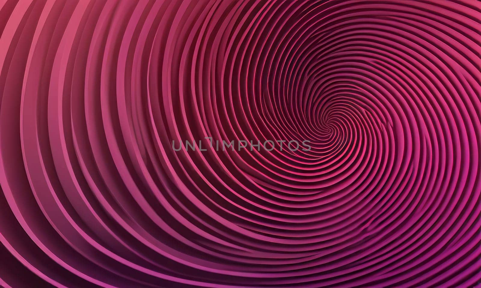 A gradient wallpaper with Vortex shapes using maroon and dark magenta gradient colors. Generative AI.