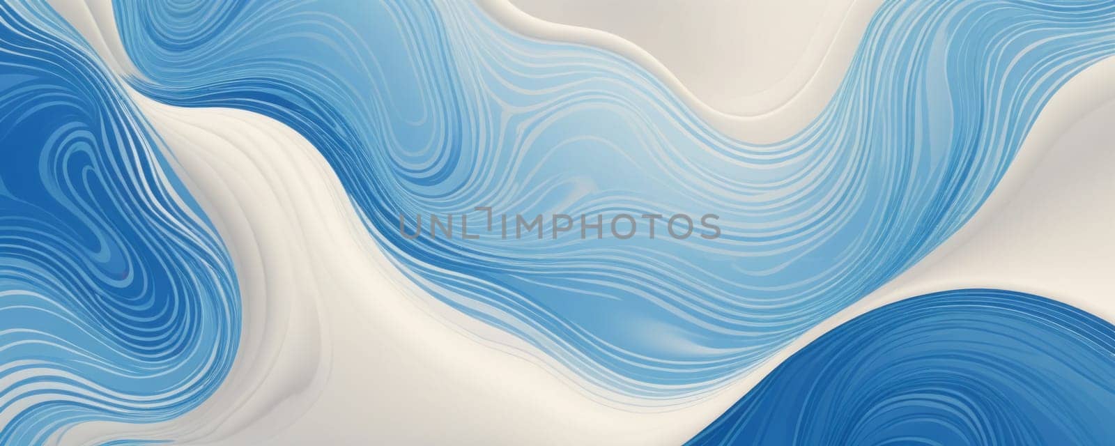 Marbled Shapes in White Alice blue by nkotlyar