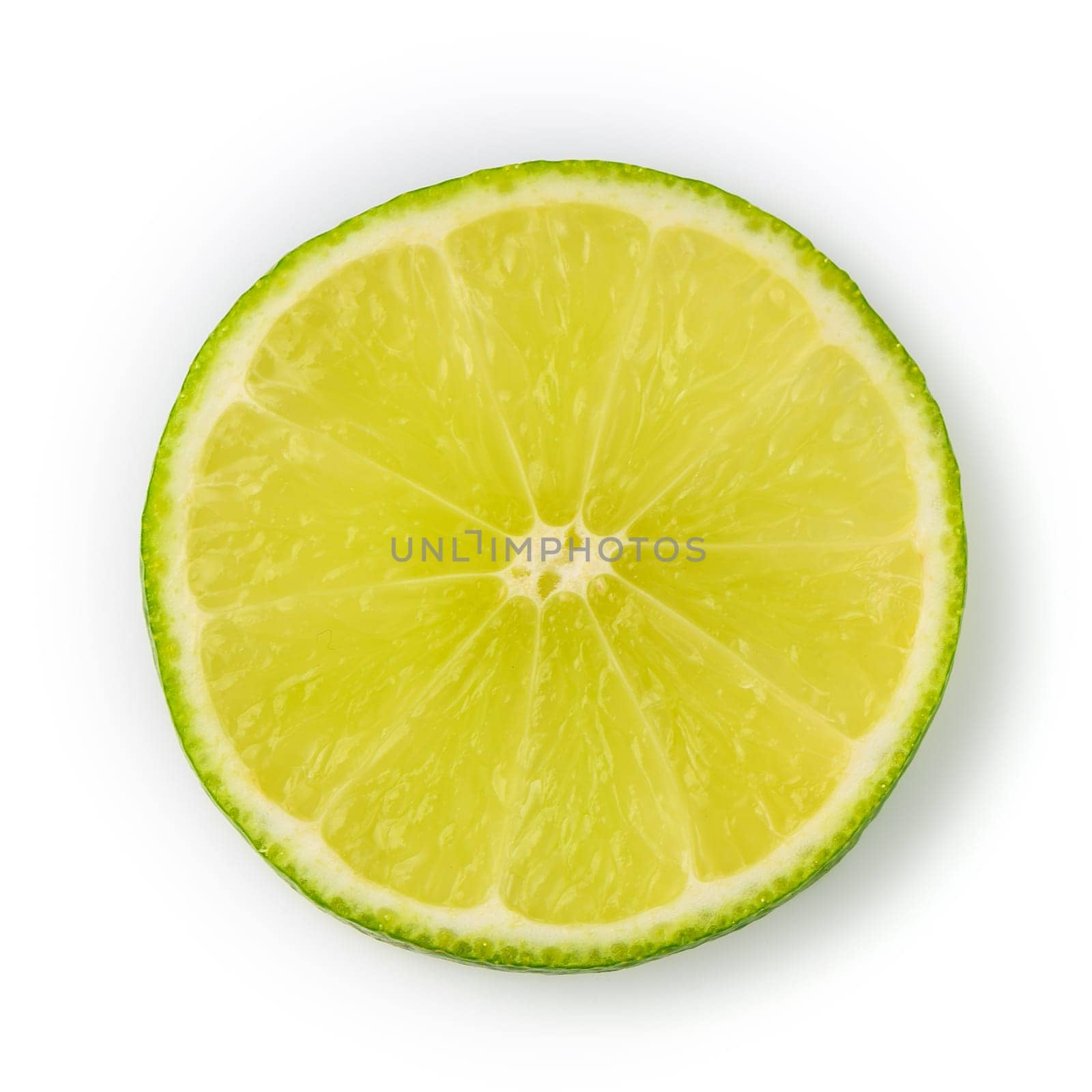 green lime wedge on white background 1 by Mixa74