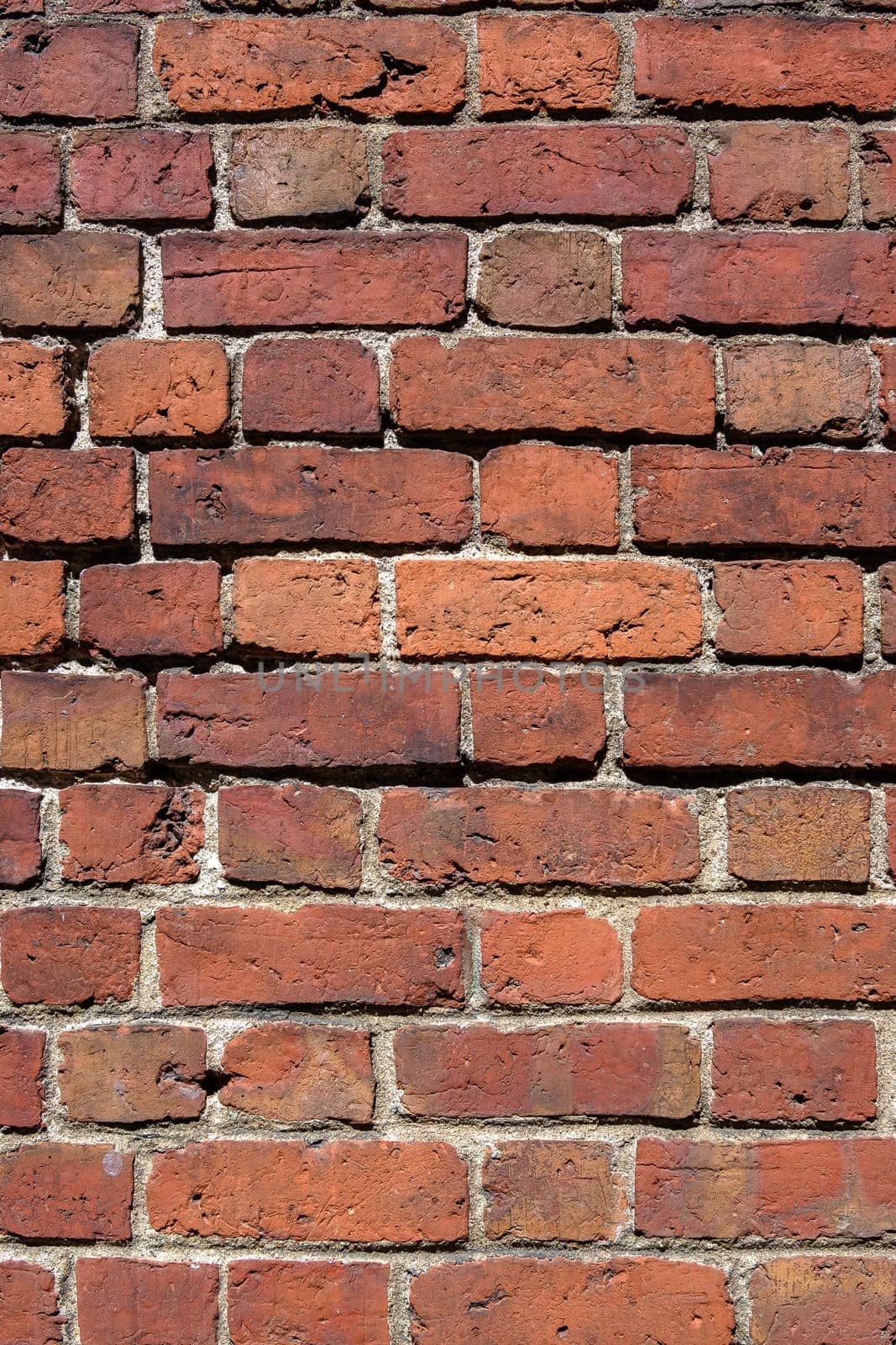 wall made of old red brick as a background 1