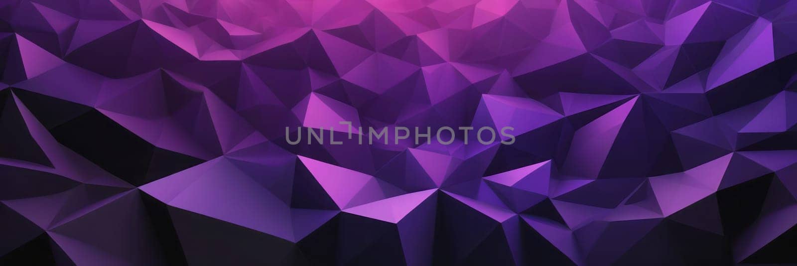 Polygonal Shapes in Purple and Black by nkotlyar