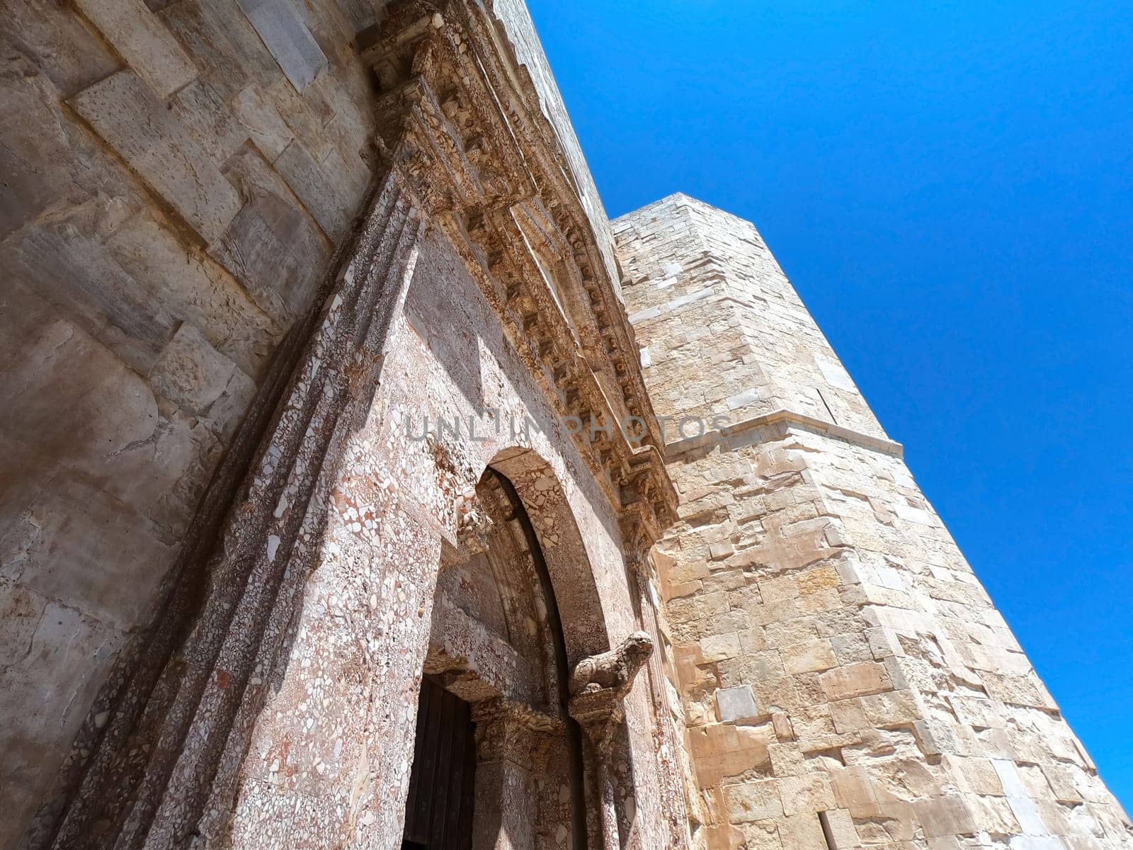 Andria, Puglia, Castel del Monte. Castel del Monte is a thirteenth century fortress built by the Emperor of the Holy Roman Empire Frederick II in the plateau of western Murge, in Puglia. by Digoarpi