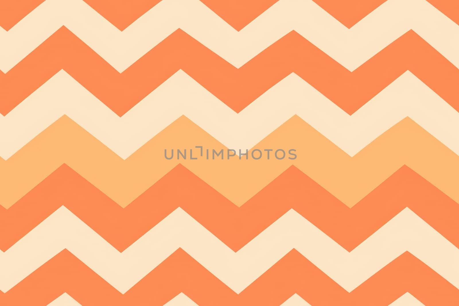 Peach Zigzag Stripe Seamless Pattern Background. AI generative by matamnad