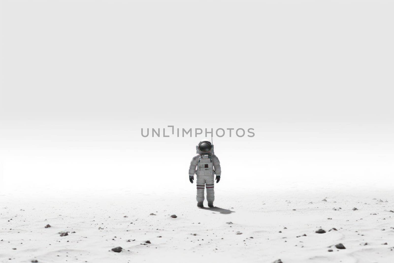 Photo of an astronaut in the black Generative AI by nijieimu