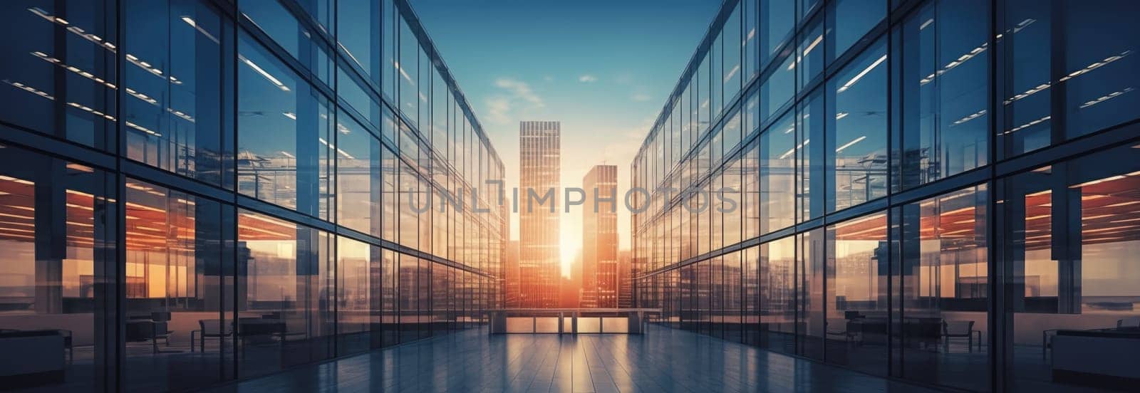 abstract business interior double exposure modern office background comeliness