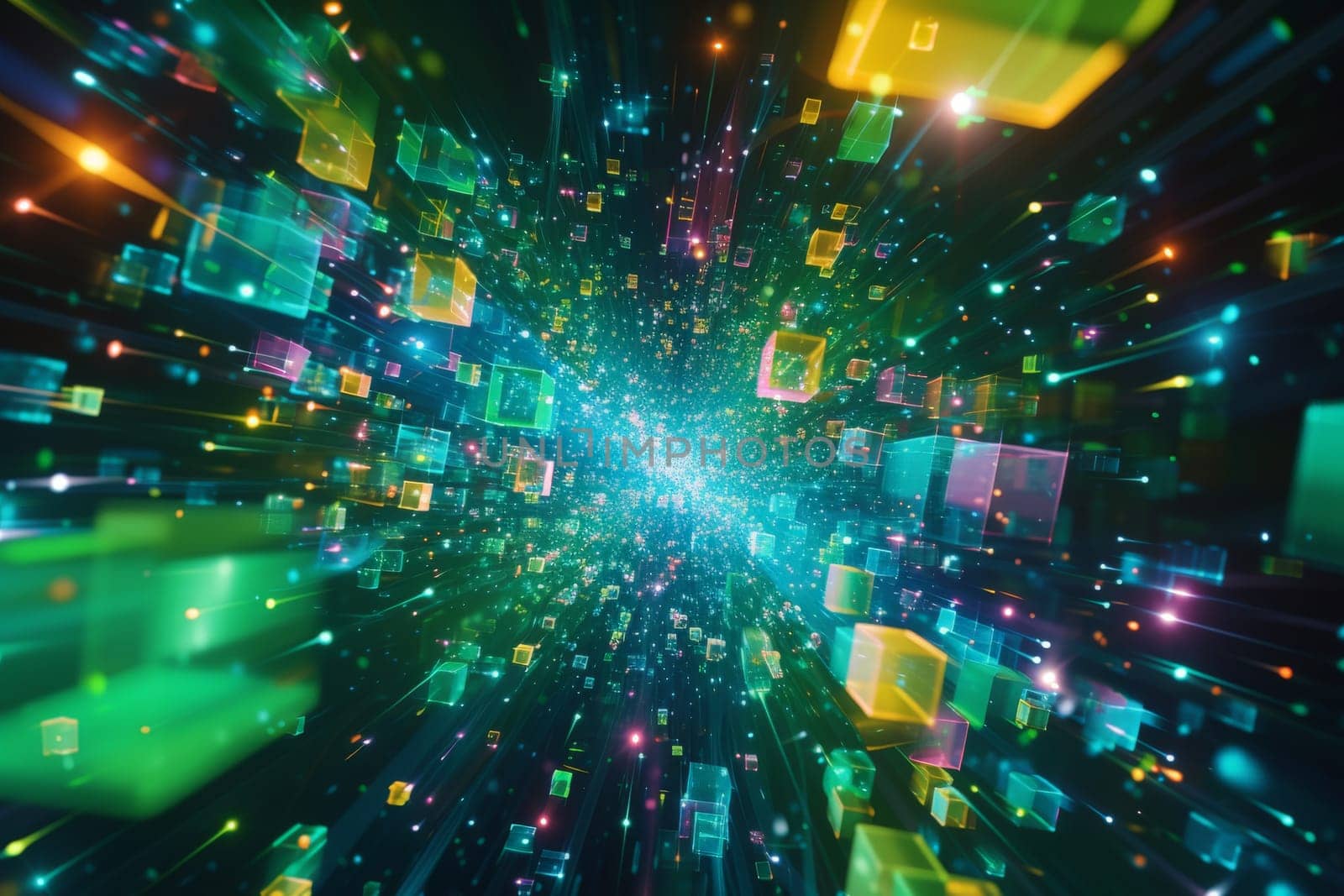 futuristic digital technology background, Abstract background or banner horizontal.