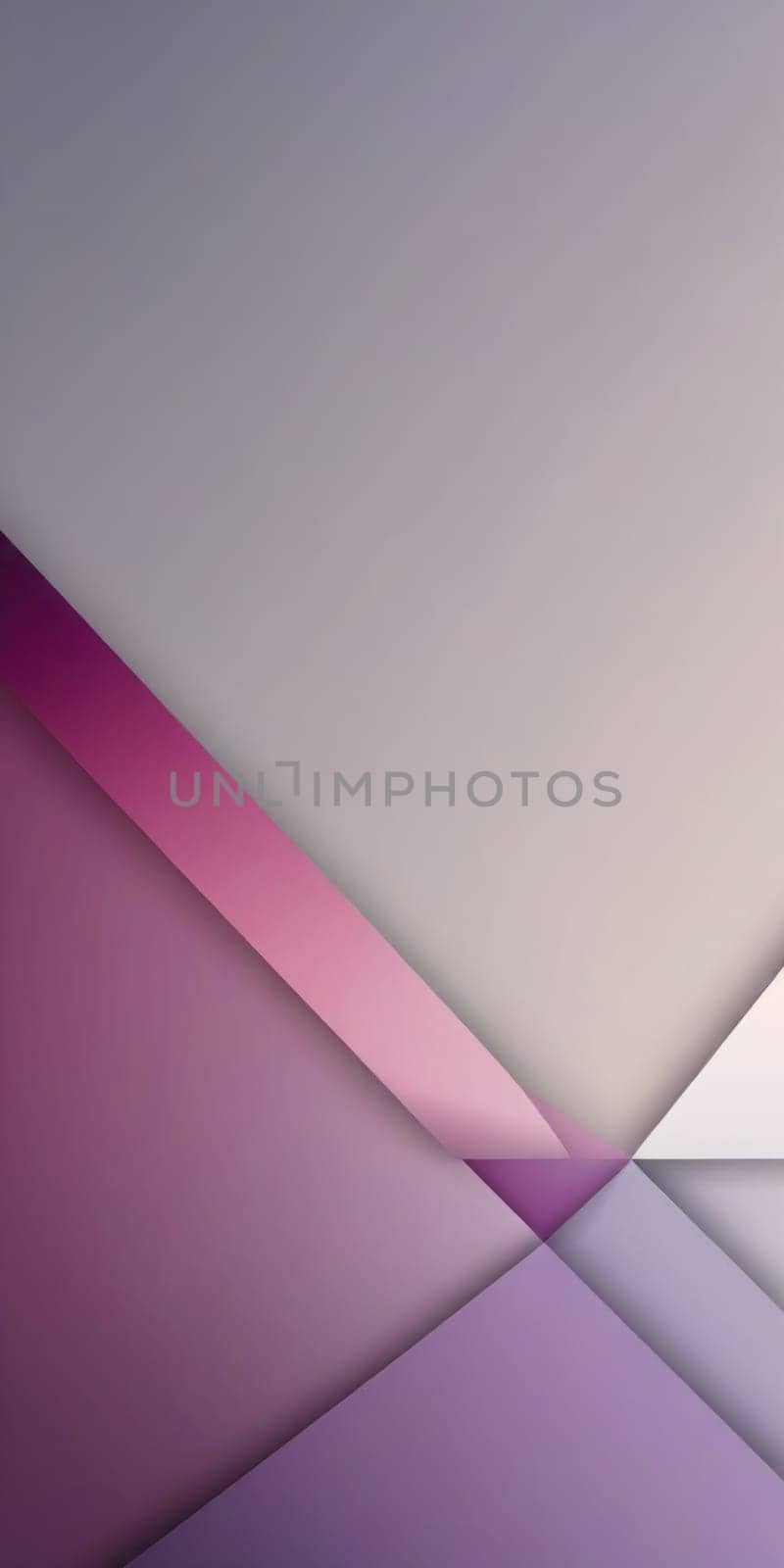 A gradient wallpaper with Segmented shapes using gray and plum colors. Generative AI.