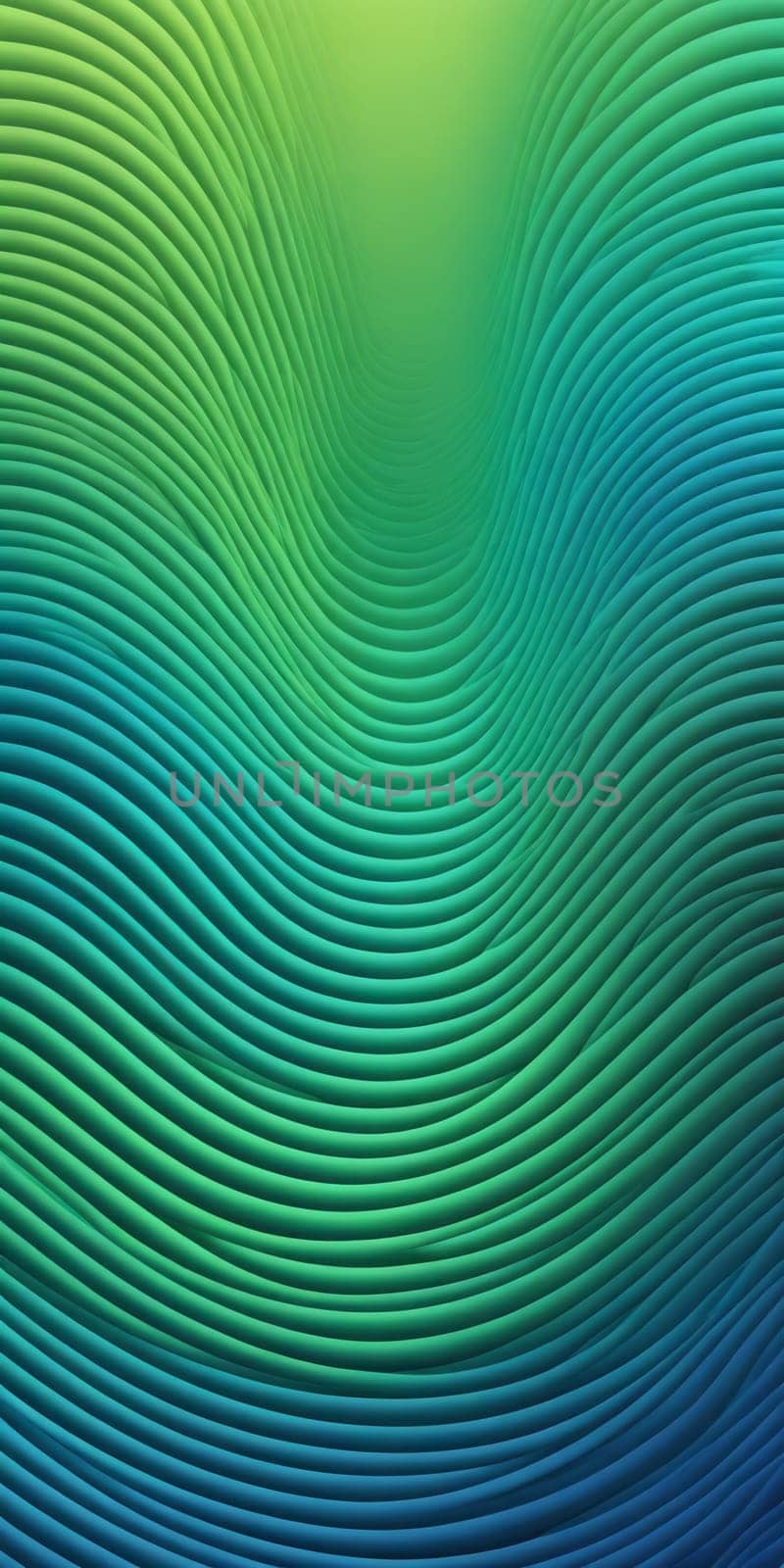 A gradient wallpaper with Coiled shapes using blue and forestgreen colors. Generative AI.