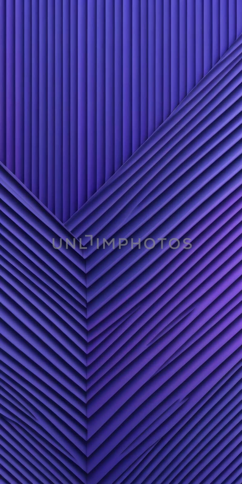 An artwork with Corrugated shapes using navy and darkorchid gradient colors. Generative AI.