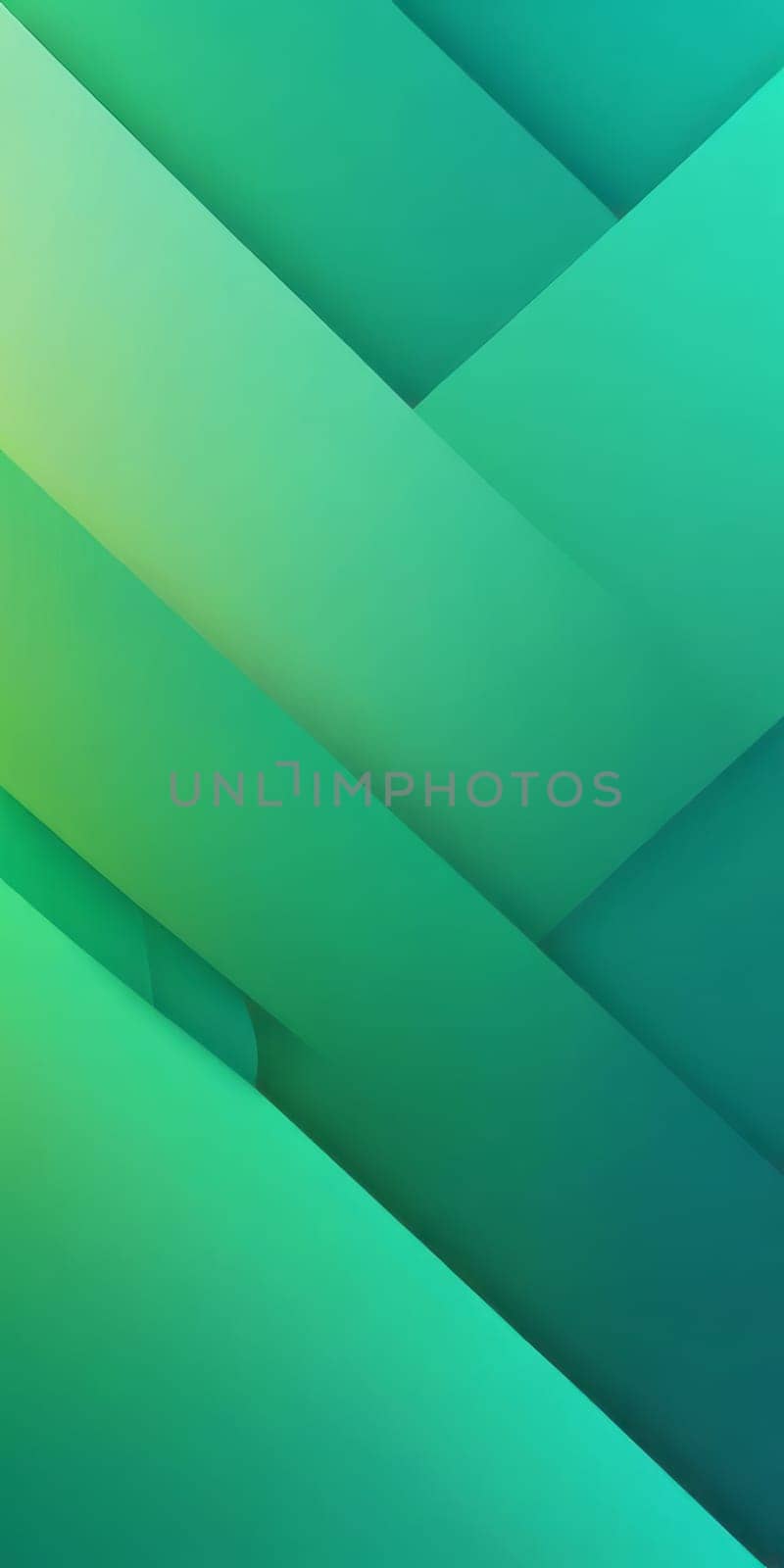 Oblique Shapes in Green Mediumseagreen by nkotlyar