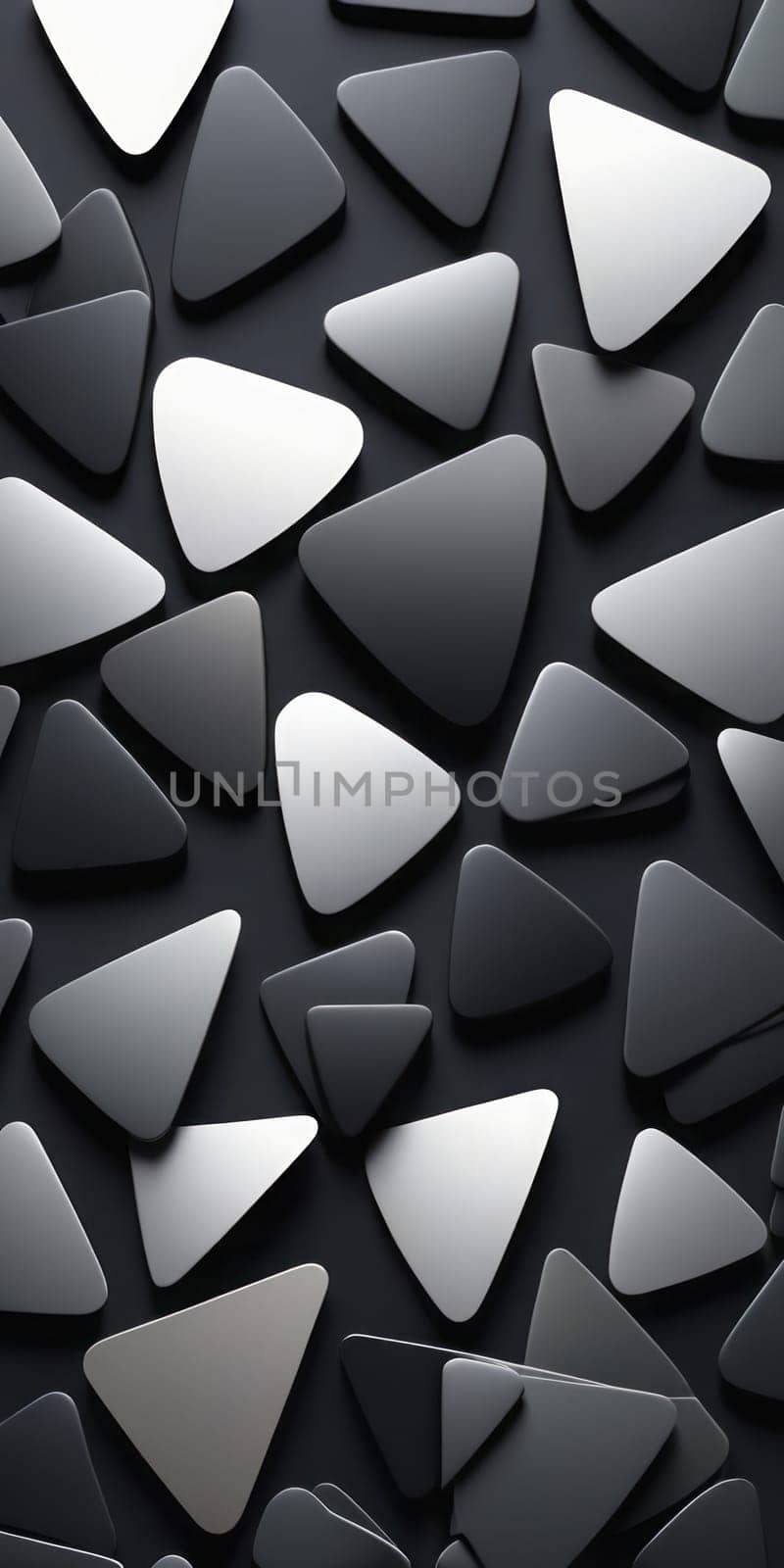 Plectrum Shapes in Black Slategrey by nkotlyar