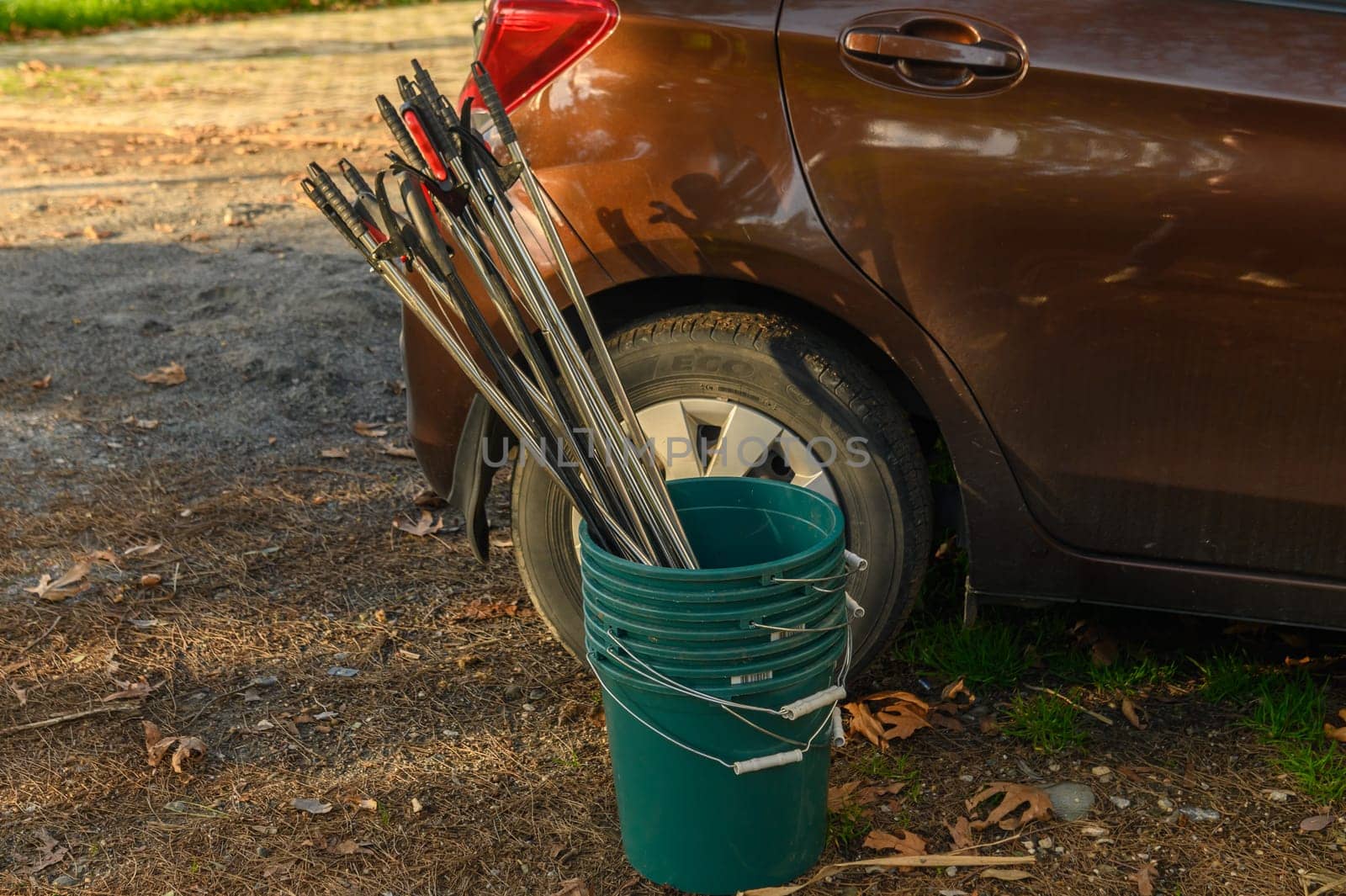 devices for garbage collection in winter in Cyprus