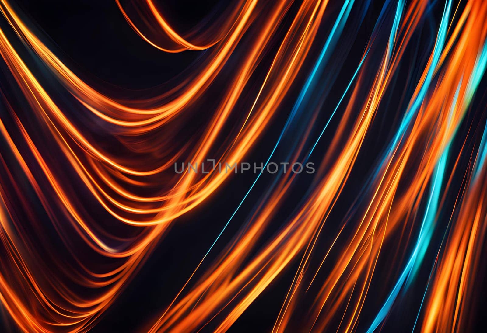 Abstract light pattern.