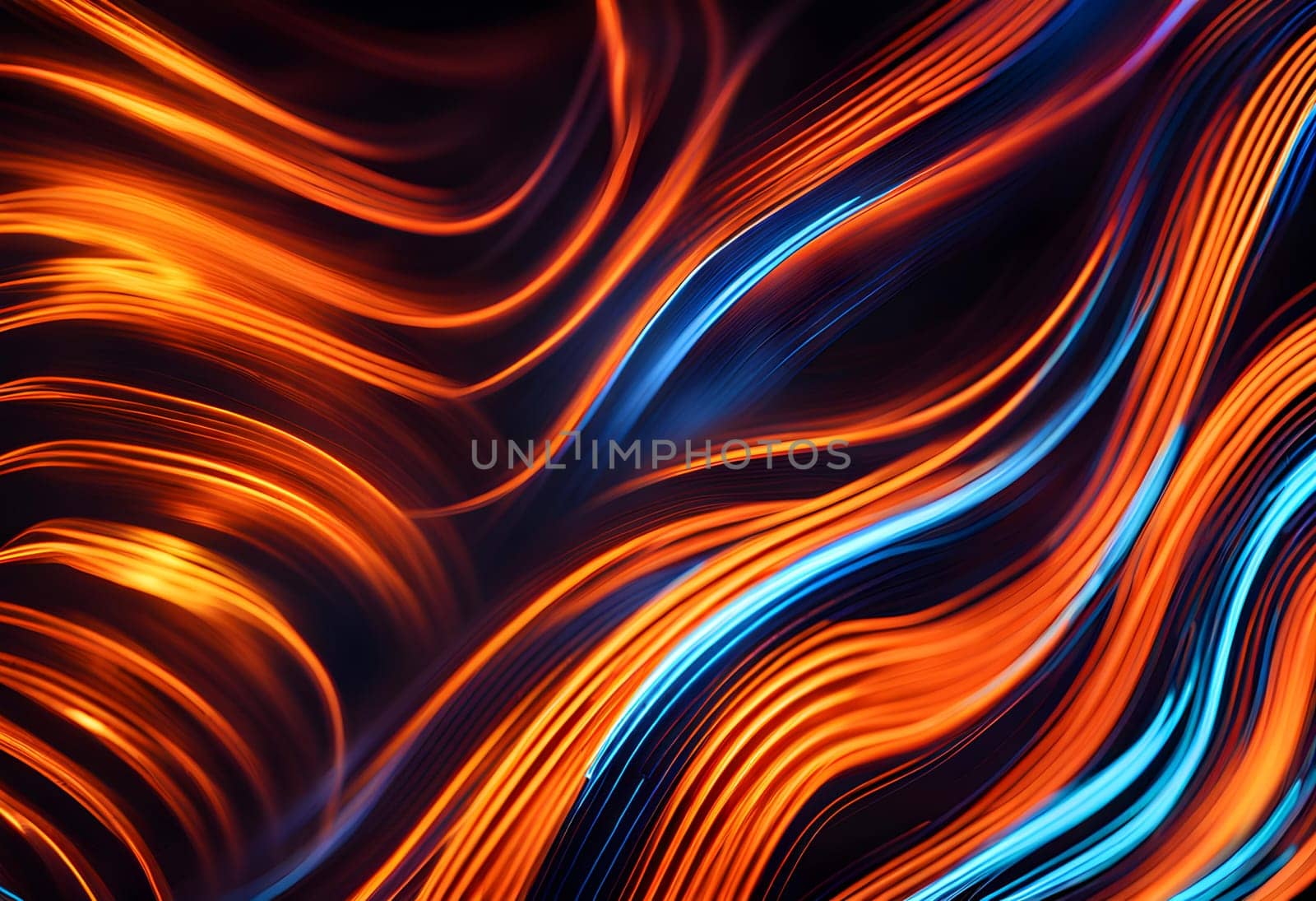 Abstract light pattern.