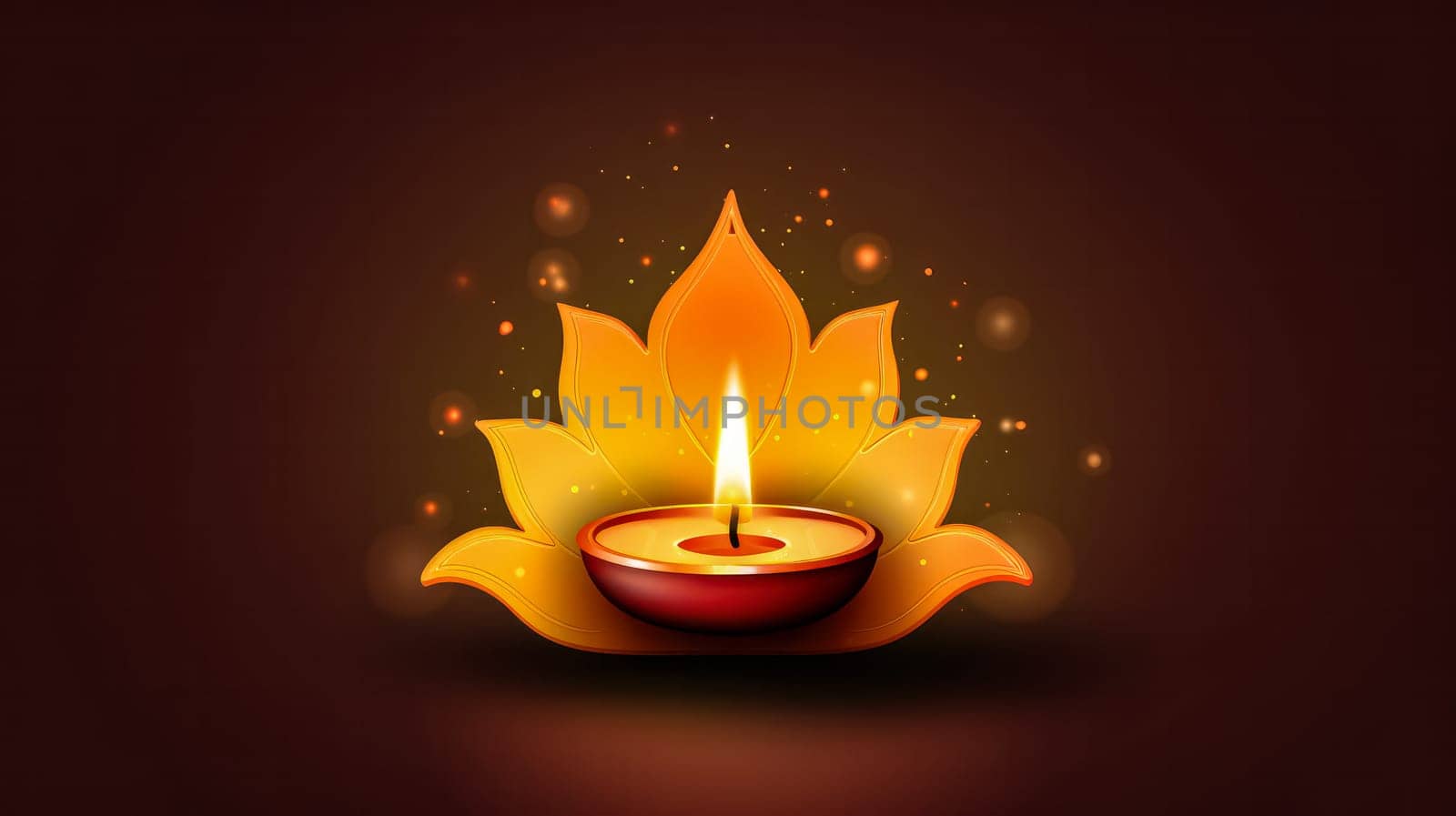 Celebrate the joyous festival of Diwali with this colorful illustration featuring decorative oil lamps, creating a festive and vibrant atmosphere for your celebration cards and backgrounds.