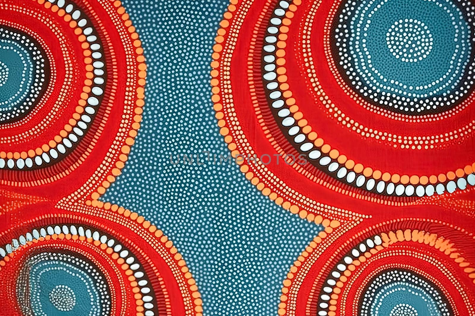 Bold and captivating, this abstract pattern in native African style mesmerizes with its intricate designs and vibrant colors, reflecting the rich cultural heritage.