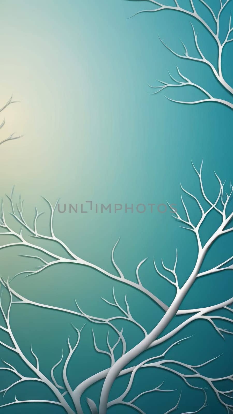 Screen background from Branched shapes and silver by nkotlyar