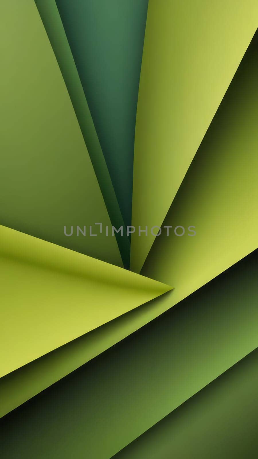 Art for inspiration from Folded shapes and olive by nkotlyar