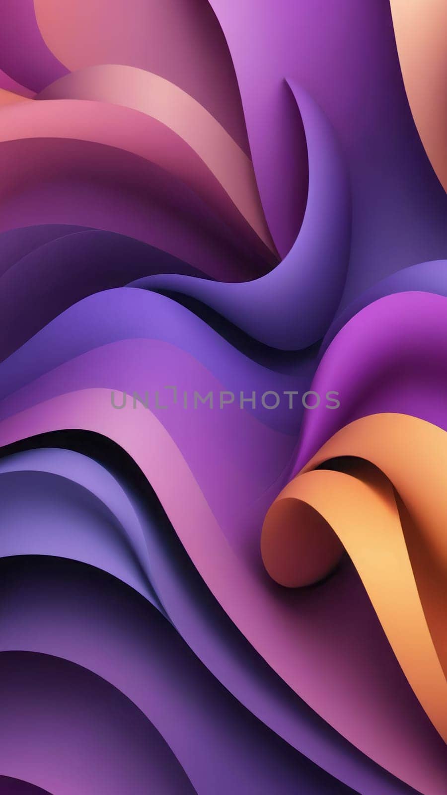 Colorful art from Twisted shapes and purple by nkotlyar