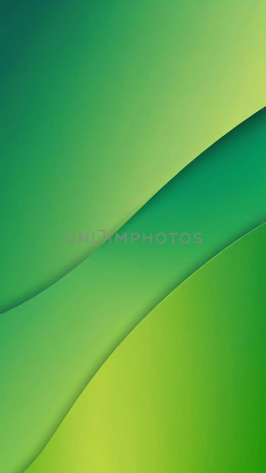 A gradient wallpaper with Patched shapes using green and green gradient colors. Generative AI.