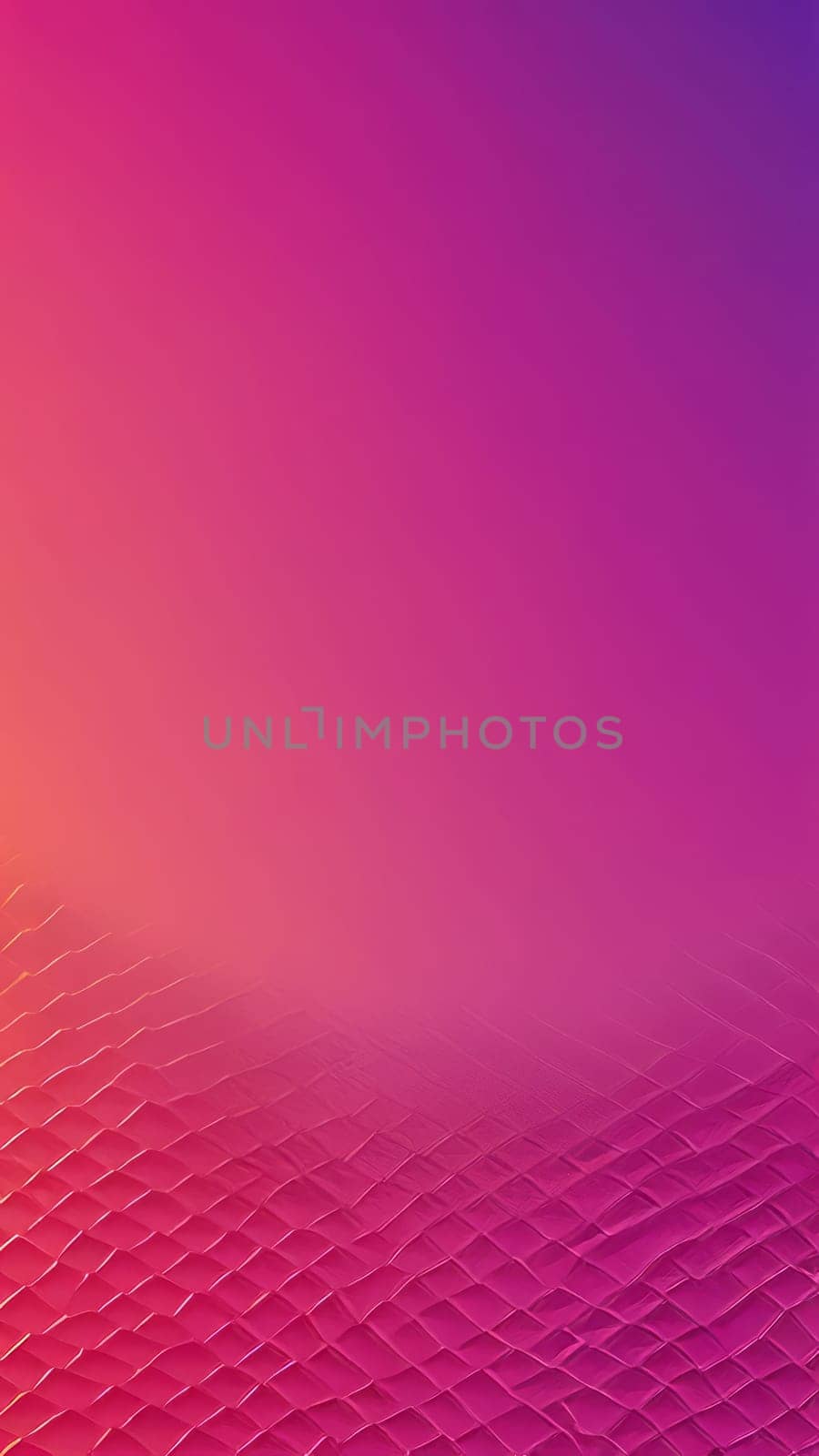 A gradient wallpaper with Serrated shapes using fuchsia and oldlace gradient colors. Generative AI.