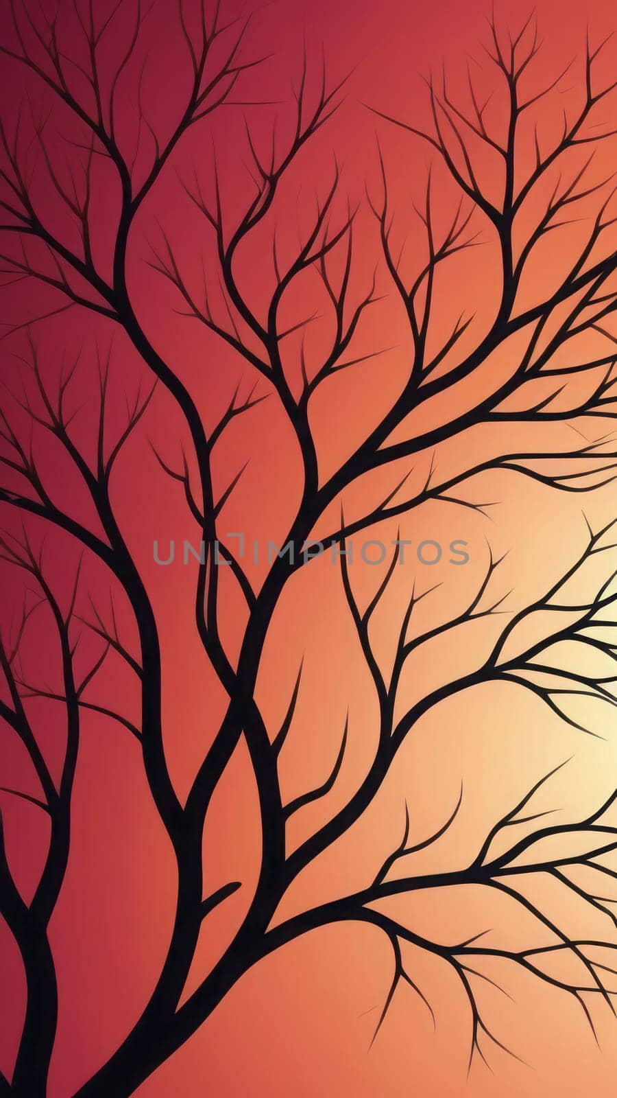 Screen background from Branched shapes and maroon by nkotlyar