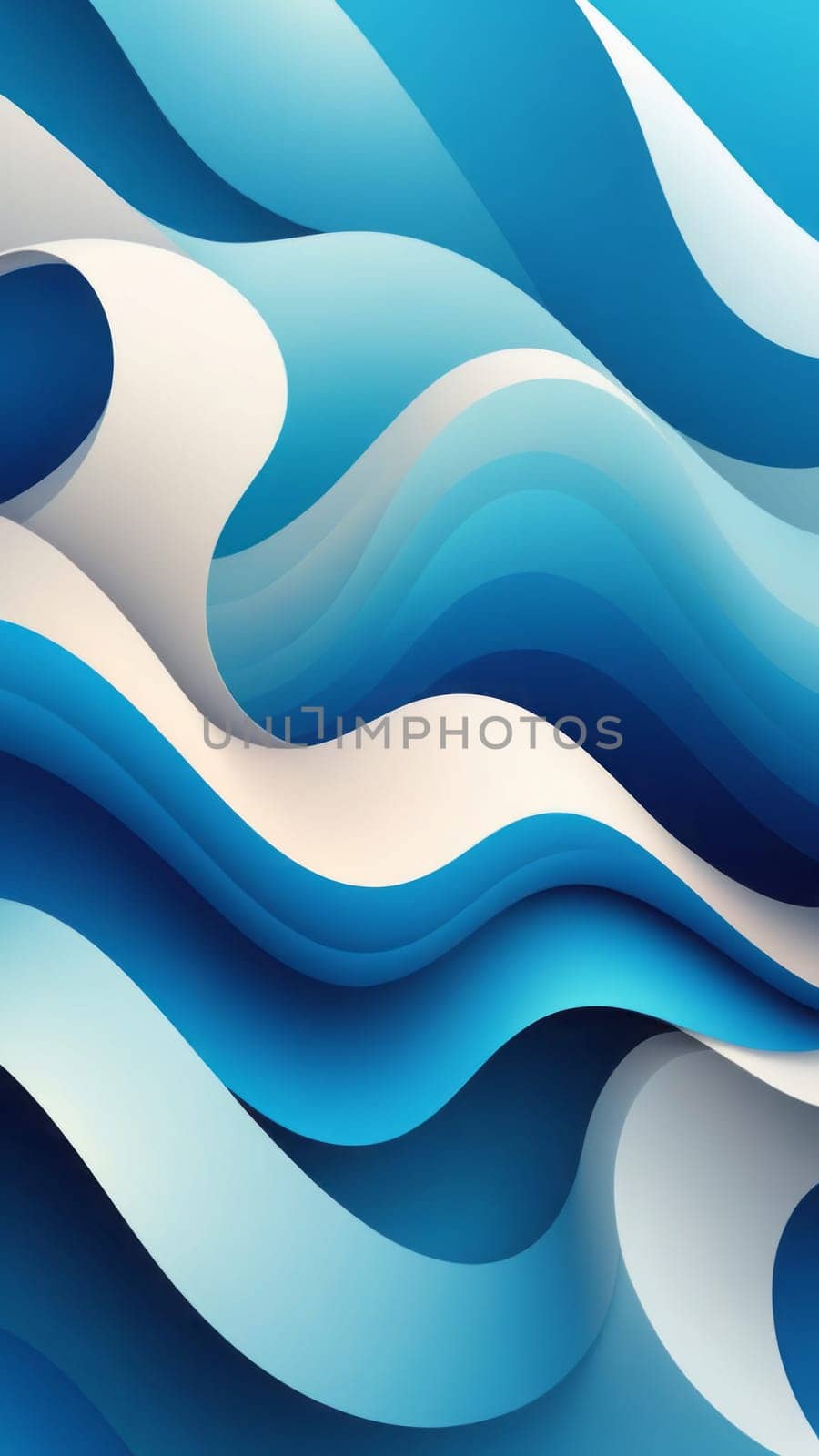 Colorful art from Looped shapes and white by nkotlyar