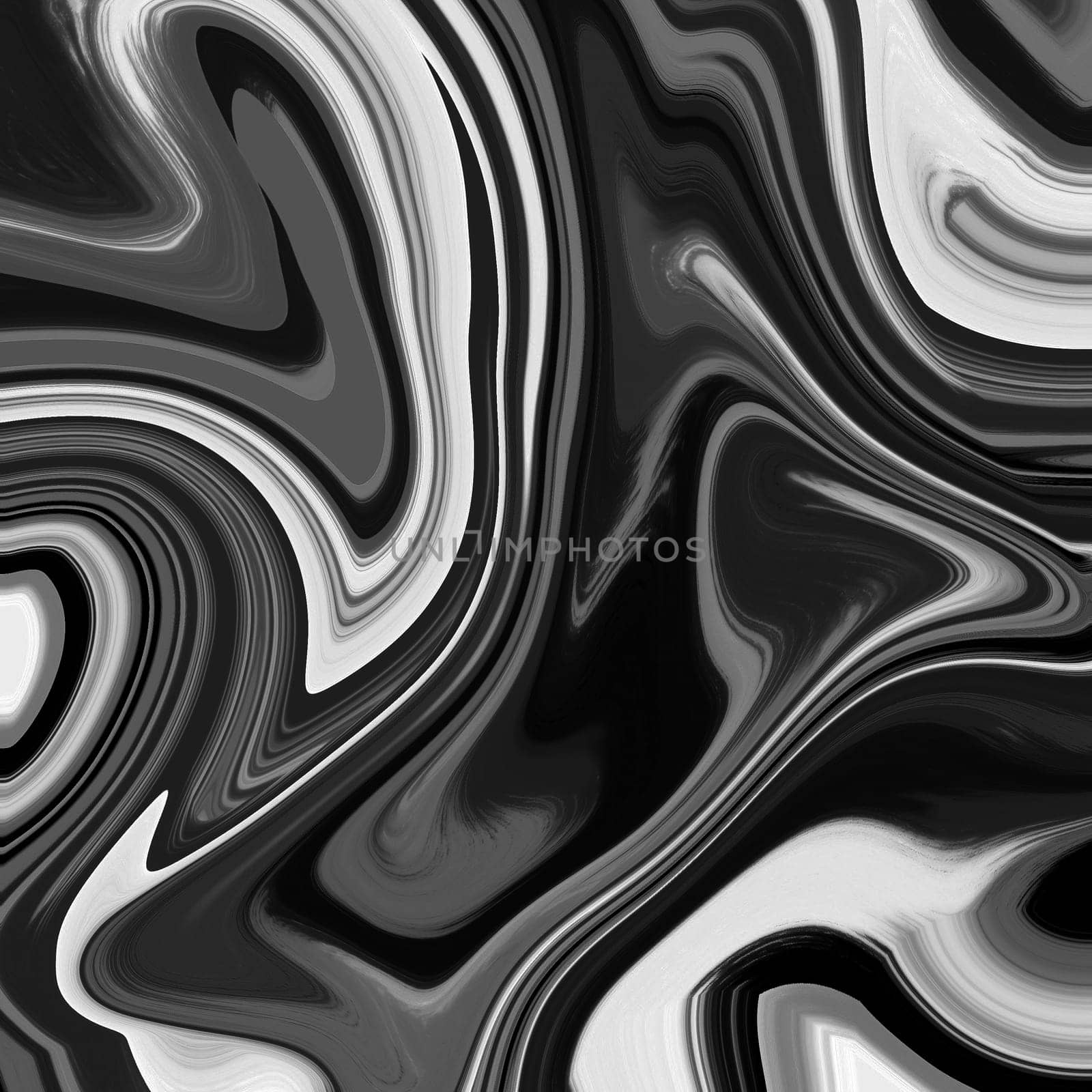 Black and white monochrome marble texture