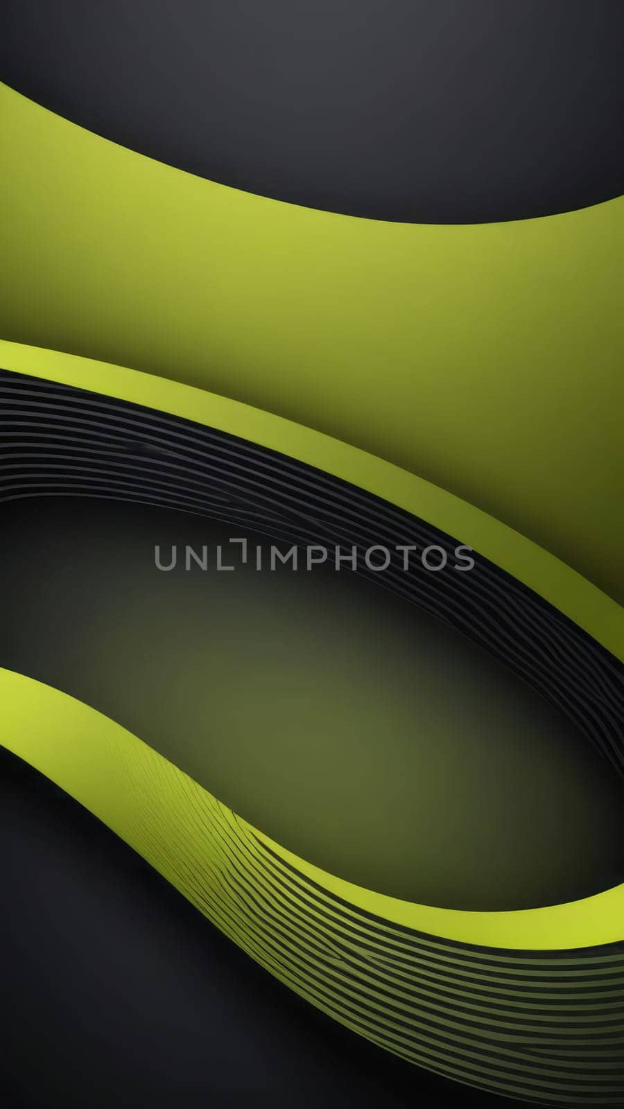 Screen background from Curvilinear shapes and black by nkotlyar