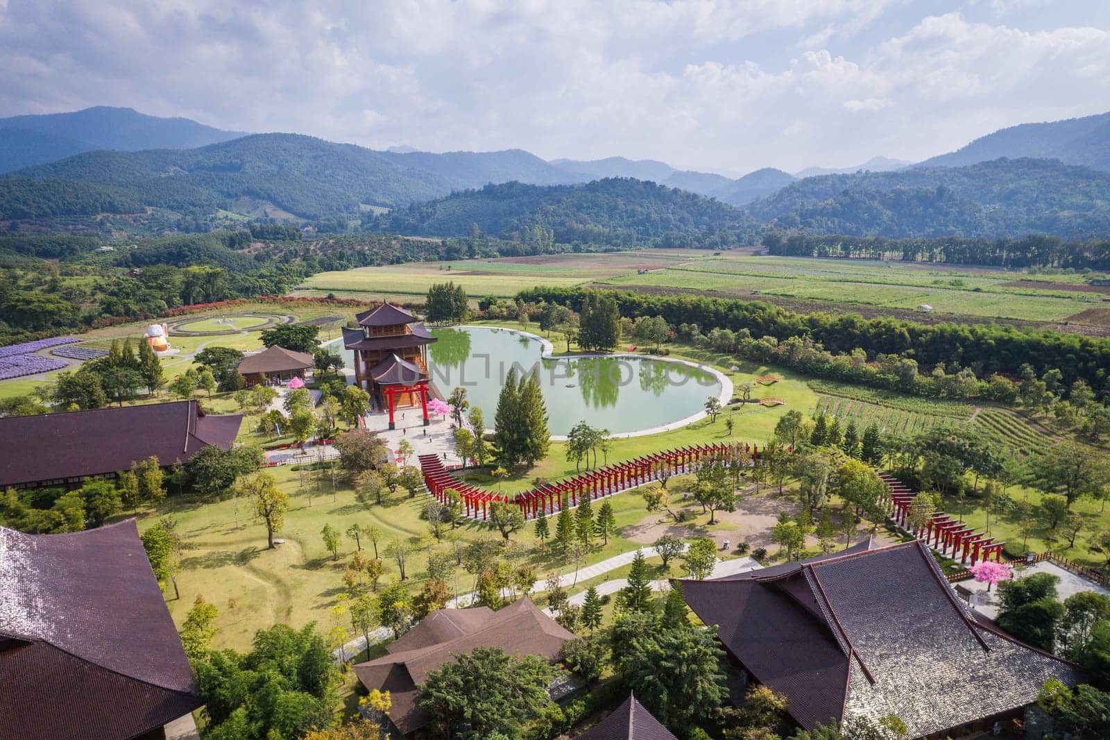 Japanese theme park in Chai Prakan District, Chiang Mai