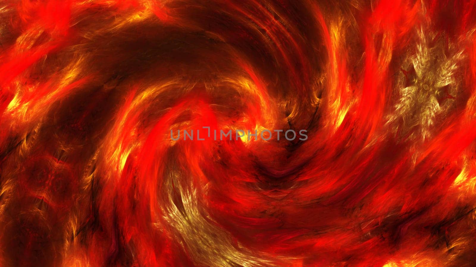 Fire Flame Ray abstract illustration by alex_nako