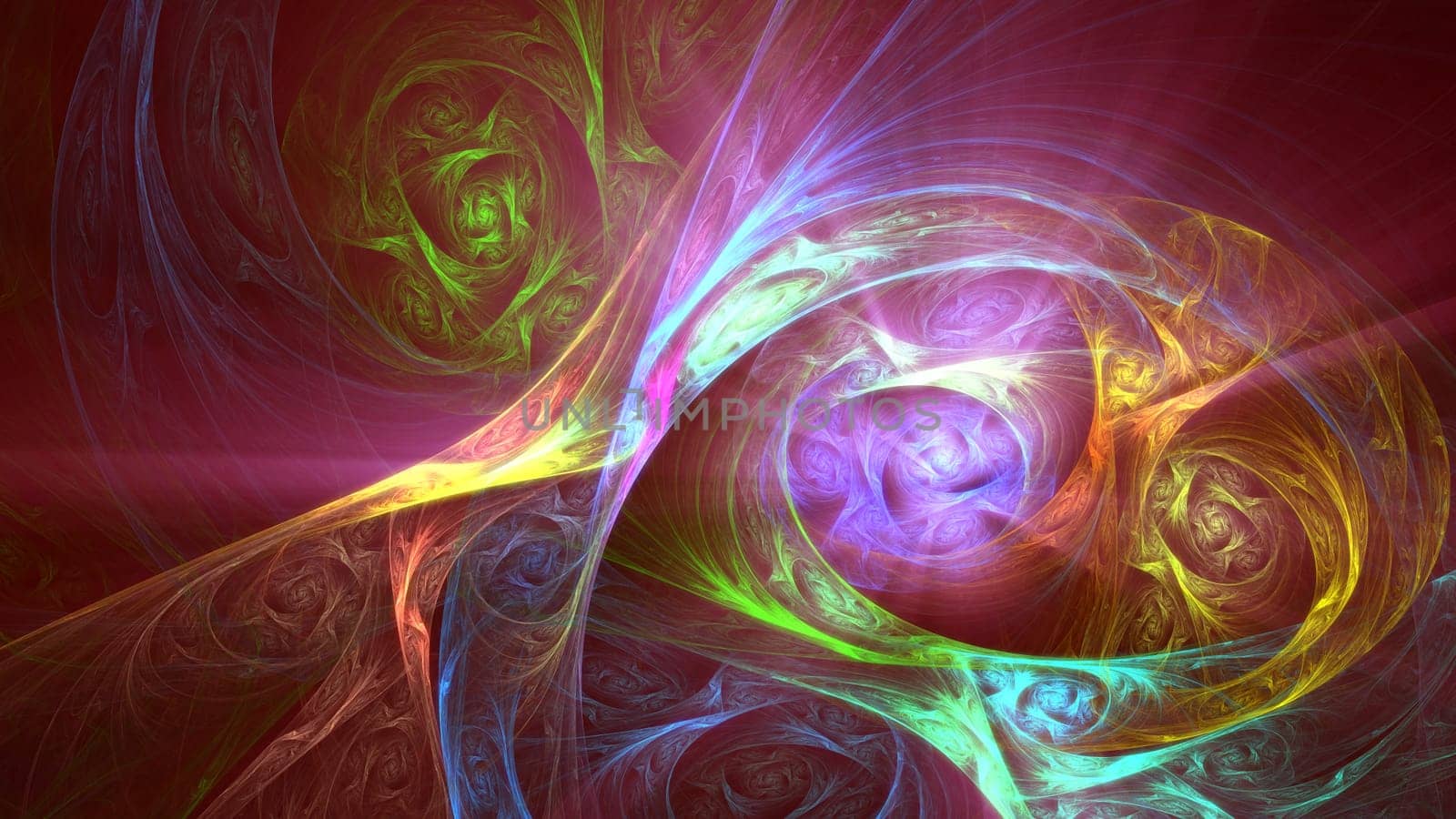 background abstract color mosaic fractal illustration render