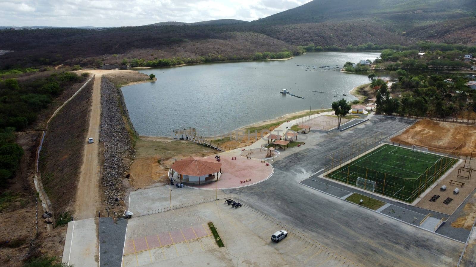 ruy barbosa, bahia, brazil - december 10, 2023: from the Vilobaldo Alencar Dam in the city of Ruy Barbosa, Chapada Diamantina region.