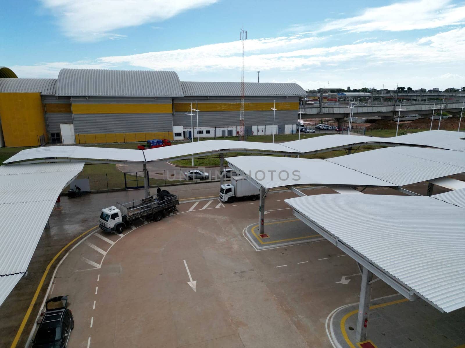 salvador, bahia, brazil - december 29, 2023: view of the Aguas Claras station of the Salvador metro.