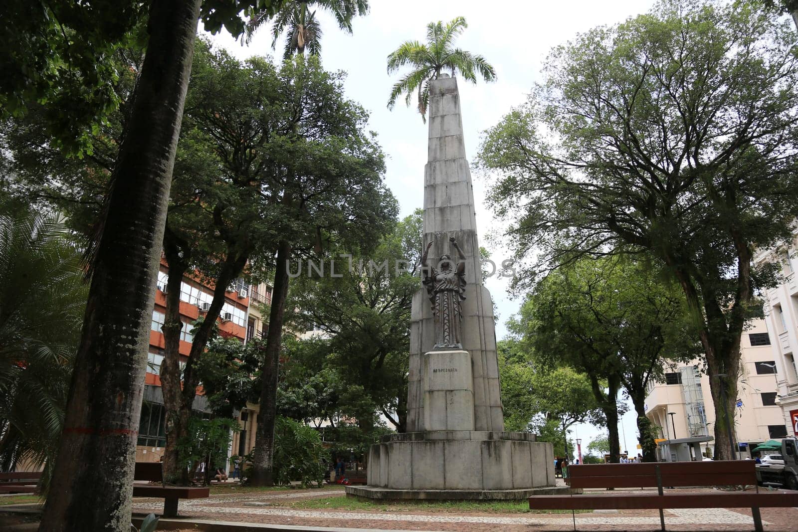 salvador, bahia, brazil - january 29, 2024: old mansions in the Comercio neighborhood in the city of Salvador.