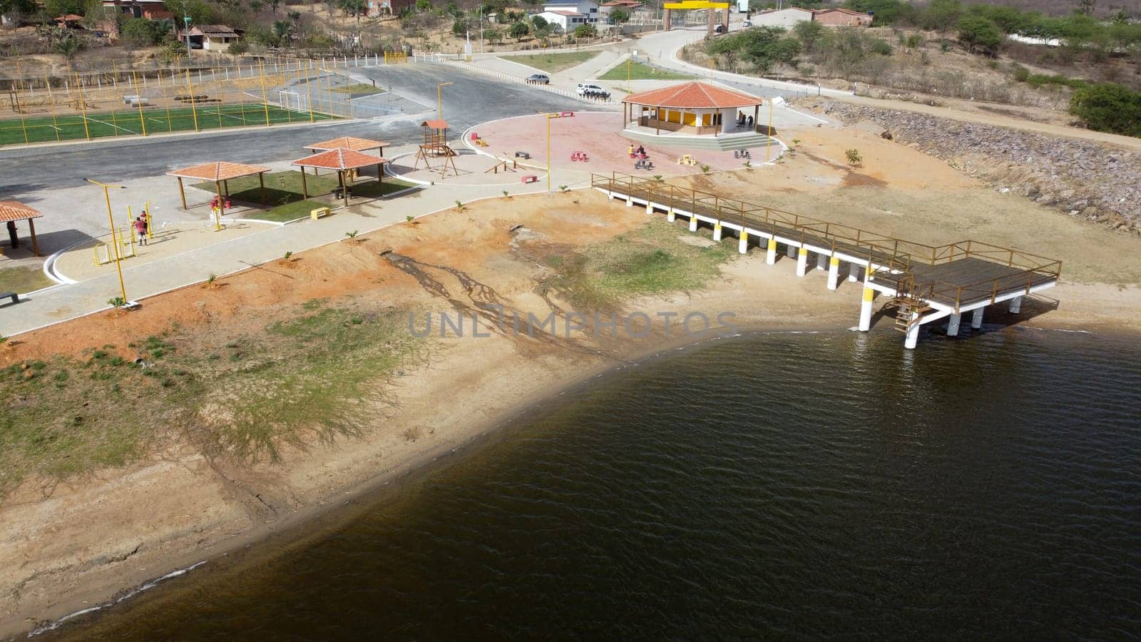 ruy barbosa, bahia, brazil - december 10, 2023: from the Vilobaldo Alencar Dam in the city of Ruy Barbosa, Chapada Diamantina region.