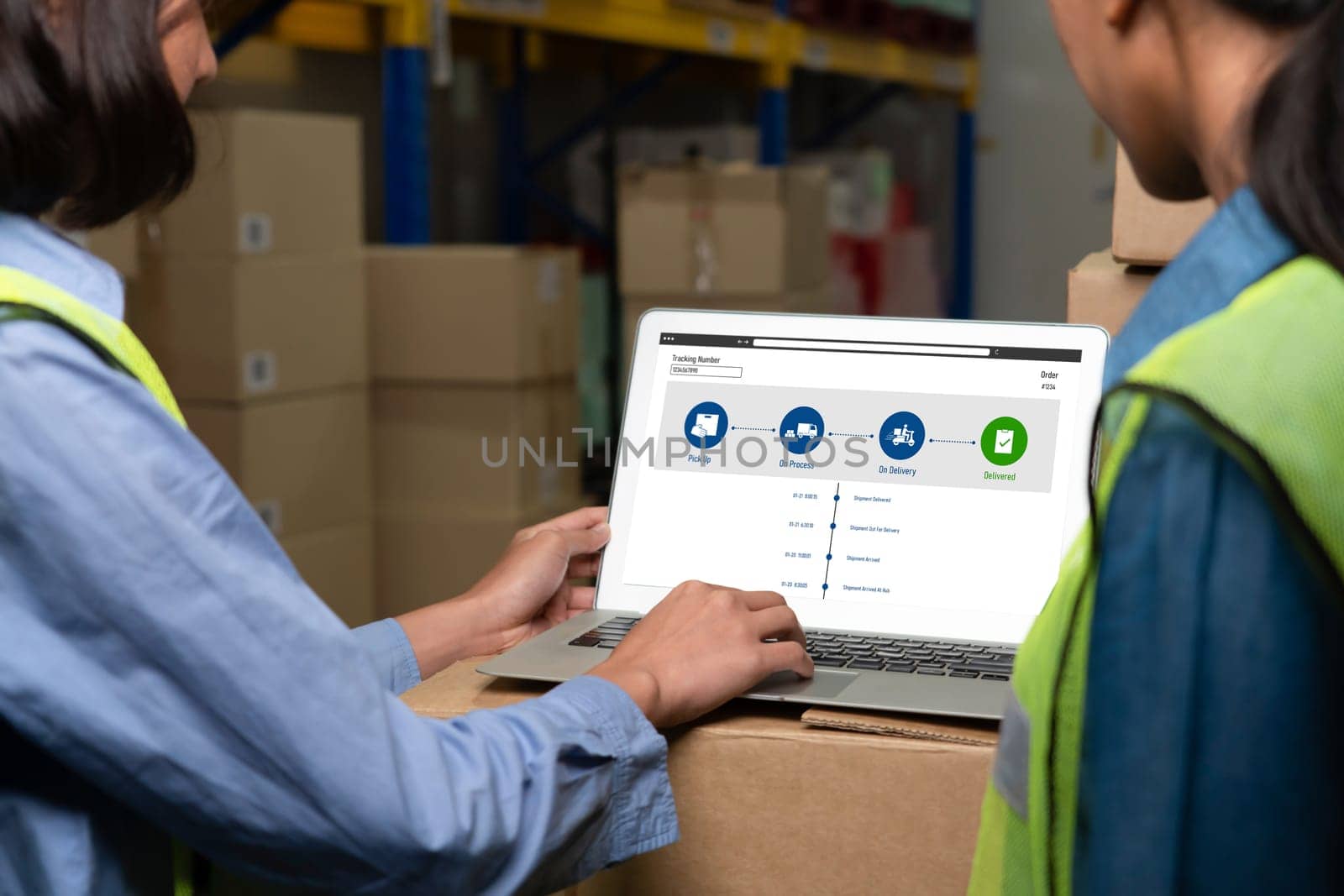 Delivery tracking system for e-commerce and modish online business by biancoblue